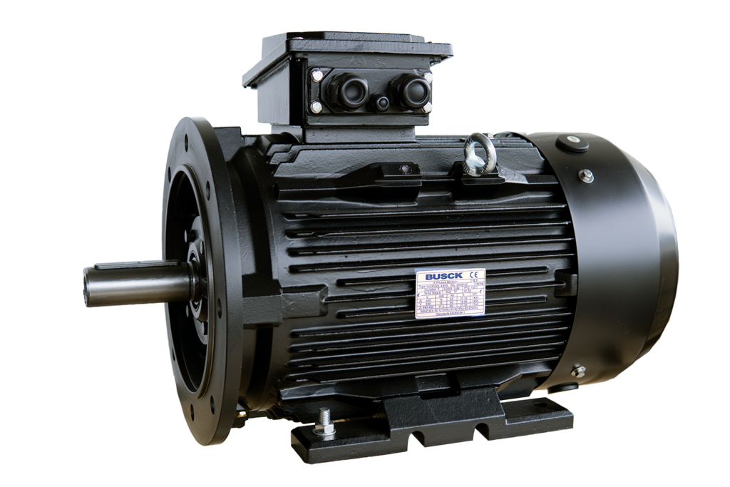 Busck cast-iron engine with FL flange